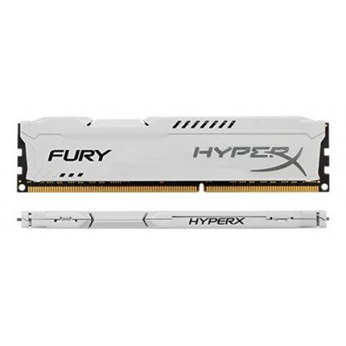 HyperX FURY DDR3 Memory - White - 1866MHz - 8GB - Kit of 2 - 1.5V