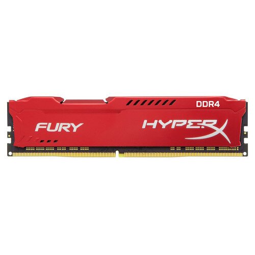 HyperX FURY DDR4 Memory - Red - 2400MHz - 8GB - Single Module