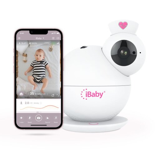 iBaby i6 2K Contactless Breathing & Movement Baby Monitor Remote Care