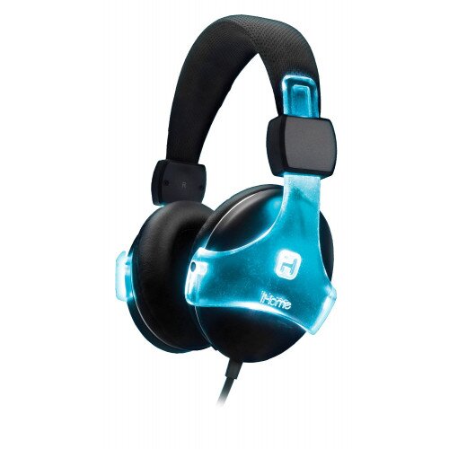 iHome iB37 Color Changing Rechargeable Headphone with Mic + Remote