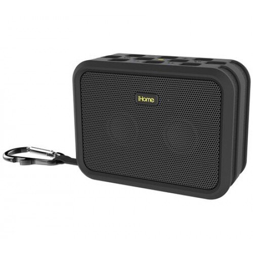 iHome iBN6 Rugged Portable Waterproof Bluetooth Stereo Speaker with Speakerphone, NFC and USB Charging