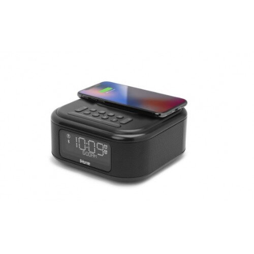 iHome iBTW23 Wireless Charging Bluetooth Dual Alarm Clock