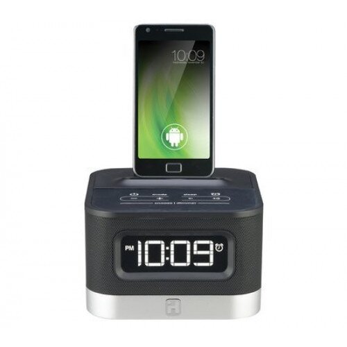 iHome iC50 Android Alarm Clock - Charge and Play Your Android Smartphone