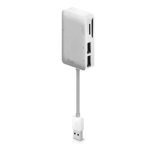 iLuv Card Reader with 2 USB Ports