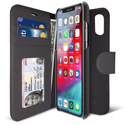 iLuv Diary Case for iPhone XR - Black