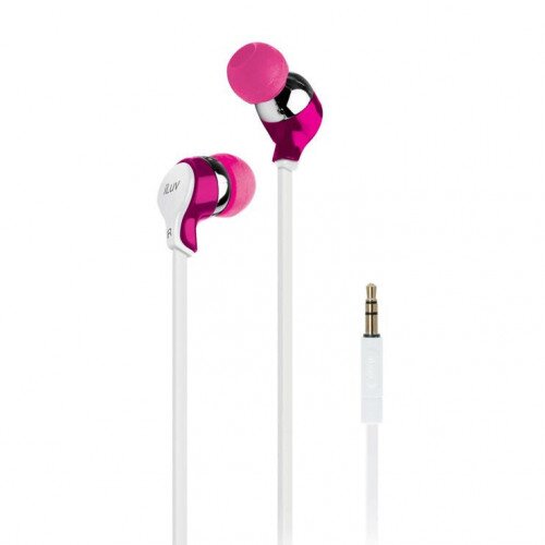 iLuv Party On Stereo Earphone - Pink