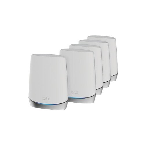 NETGEAR Orbi Tri-Band WiFi 6 Mesh System AX4200 - 5 Pack