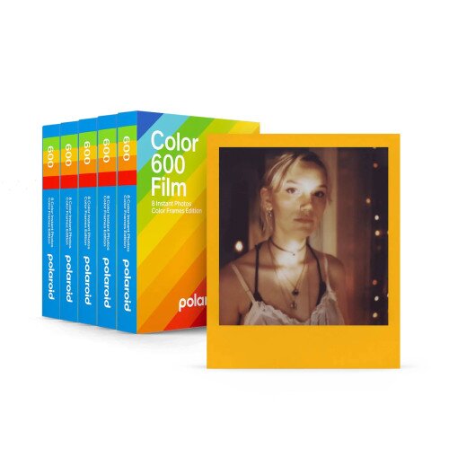 Polaroid Color 600 Film Color Frames Edition - 5 Pack