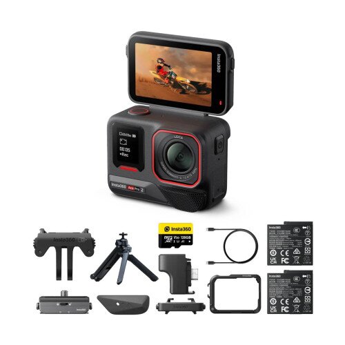 Insta360 Ace Pro 2 8K AI-Powered Action Camera - Ultimate Bundle - Single Battery