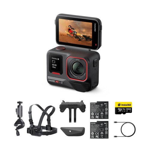 Insta360 Ace Pro 2 8K AI-Powered Action Camera - Bike Bundle - Dual Battery