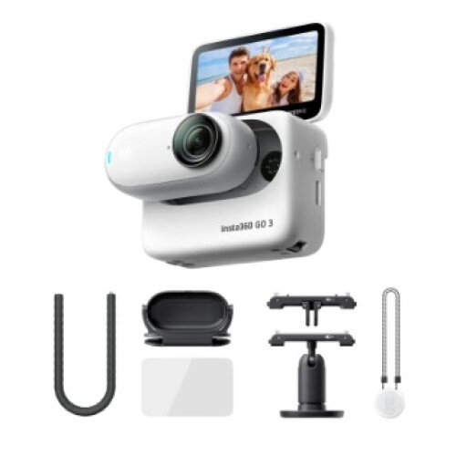 Insta360 GO 3 Action Camera - 128GB - Creator Kit - White
