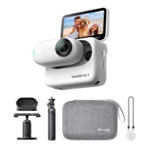 Insta360 GO 3 Action Camera - 32GB - Travel Kit - White