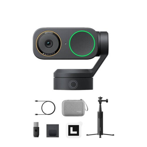 Insta360 Link 2 Pro 4K AI Webcam - Get-Set Bundle