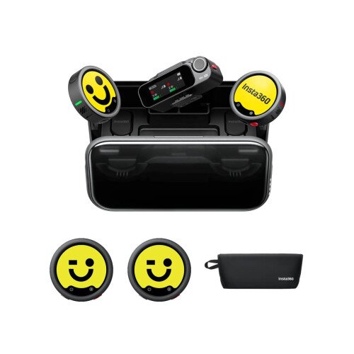Insta360 Mic Pro Wireless Microphone System - 4 TX + 1 RX