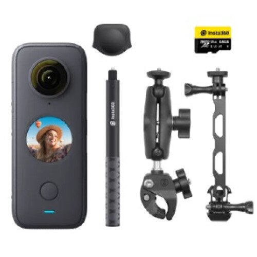 Insta360 ONE X2 Pocket Camera - Motorcycle Kit