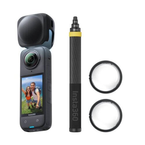 Insta360 X4 8K 360 Action Camera - No Drone No Problem Bundle