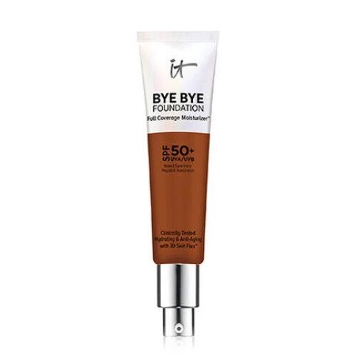 IT Cosmetics Bye Bye Foundation Full Coverage Moisturizer with SPF 50+ - Rich Honey