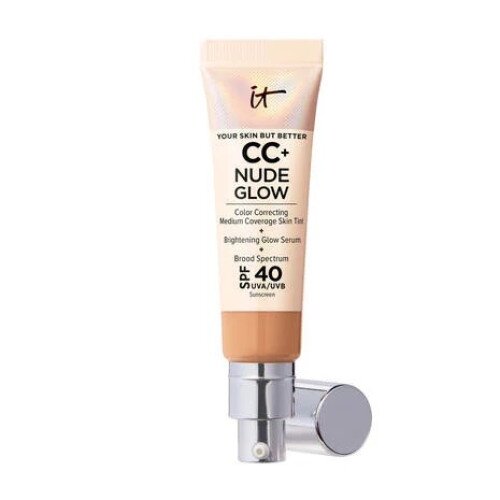 IT Cosmetics CC+ Nude Glow Lightweight Foundation + Glow Serum with SPF 40 - Neutral Tan