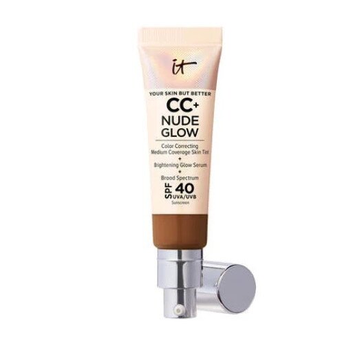 IT Cosmetics CC+ Nude Glow Lightweight Foundation + Glow Serum with SPF 40 - Neutral Rich
