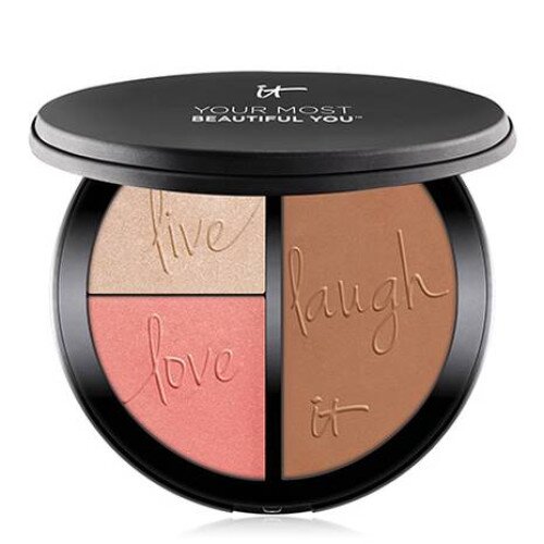 IT Cosmetics Your Most Beautiful You Anti-Aging Matte Radiance Luminizer & Brightening Blush Palette
