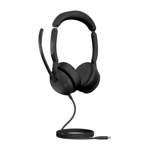 Jabra Evolve2 50 Wired On-Ear Headset - Unified Communication - USB-C - Stereo