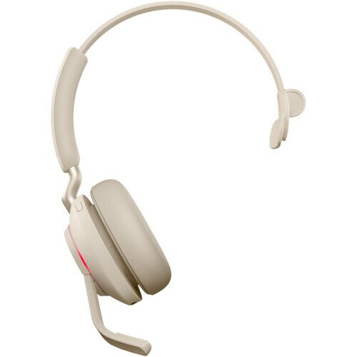 Jabra Evolve2 65 Wireless Office Headset - USB-C MS Teams Mono - Gold Beige