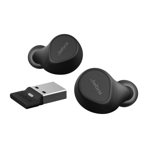Jabra Evolve2 True Wireless Earbuds - Unified Communication - USB-A