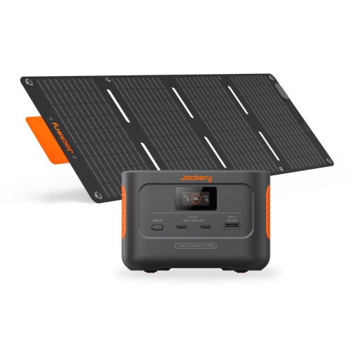 Jackery Solar Generator 100 Plus + 40W Solar Panel Mini