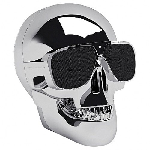 Jarre AeroSkull Nano Speaker - Chrome Silver