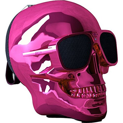 Jarre AeroSkull XS + Portable Bluetooth Speaker - Chrome Pink