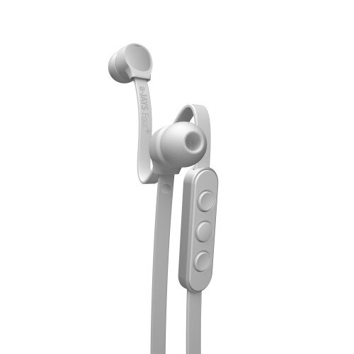Jays a-Jays Four+ Earphones - White on Silver - Android