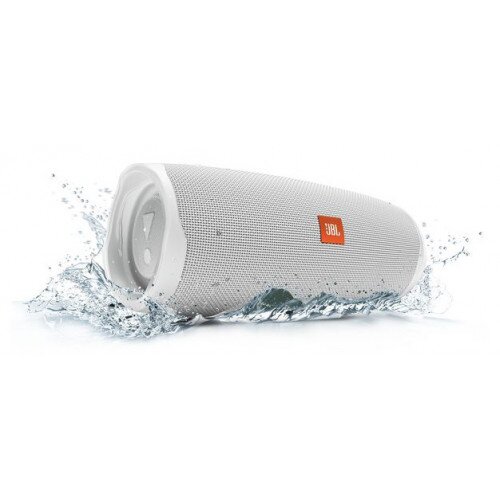 JBL Charge 4 Portable Bluetooth Speaker - White