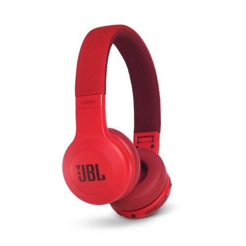 JBL E45BT Wireless On-Ear Headphones - Red