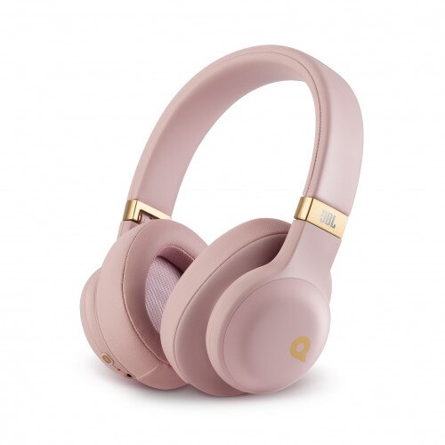 JBL E55BT Quincy Edition Wireless Over-Ear Headphones - Dusty Rose
