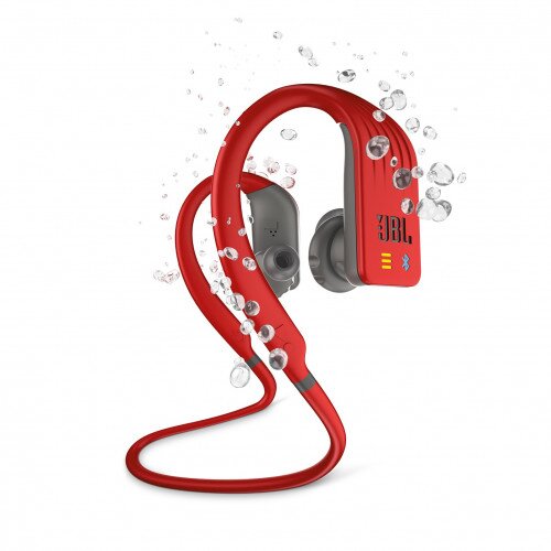 JBL Endurance DIVE Wireless Sports Waterproof Headphones - Red