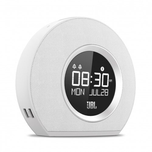 JBL Horizon Clock Radio - White