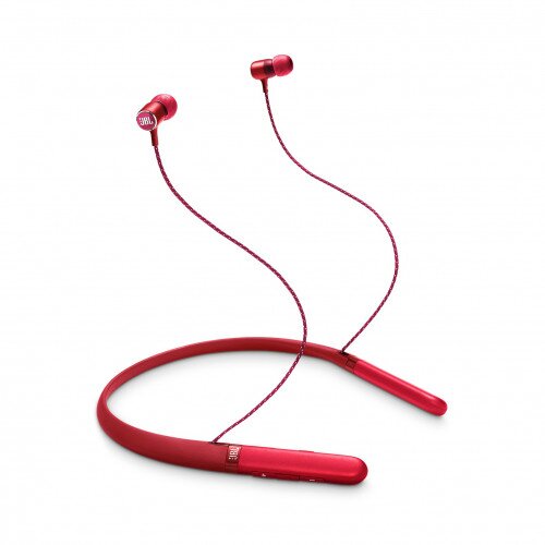 JBL LIVE 200BT Wireless In-Ear Neckband Headphones - Red