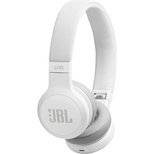 JBL LIVE 400BT Wireless On-Ear Headphones - White