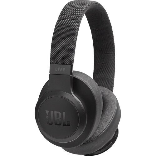 JBL LIVE 500BT Wireless Over-Ear Headphones - Black