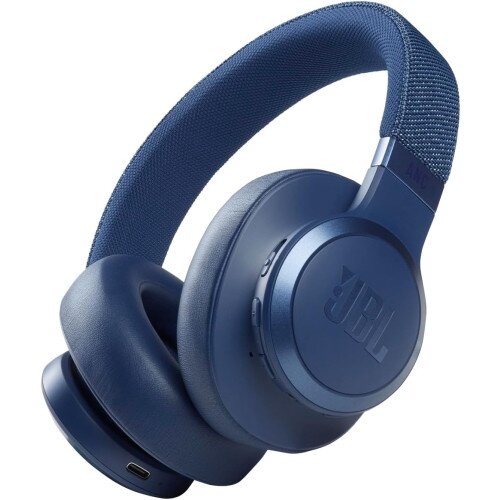 JBL Live 660NC Wireless Over-Ear NC Headphones - Blue