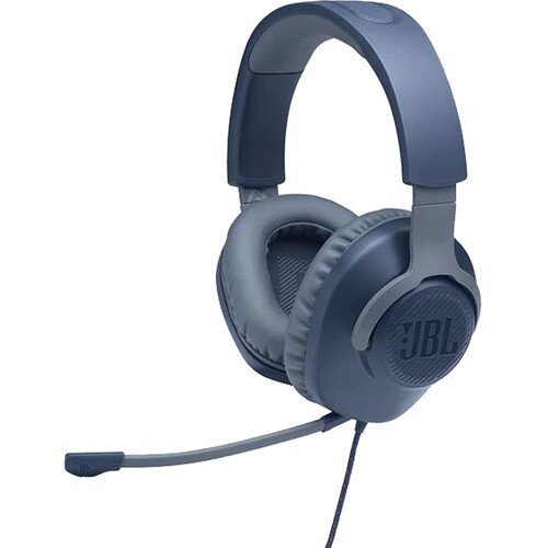 JBL Quantum 100 Over-Ear Wired Gaming Headset - Blue