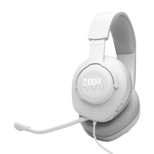 JBL Quantum 100M2 Wired Over-Ear Gaming Headset - White
