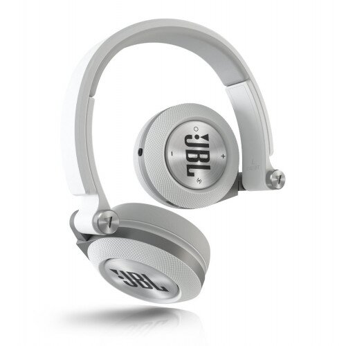 JBL Synchros E40BT On-Ear Bluetooth Headphones - White
