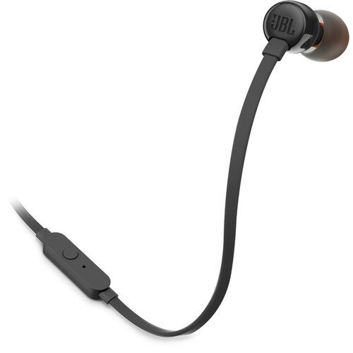 JBL Tune 110 In-Ear Wired Headphones - Black