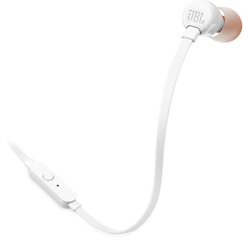 JBL Tune 110 In-Ear Wired Headphones - White