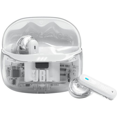 JBL Tune Beam 2 True Wireless Noise Cancelling Earbuds - Ghost White