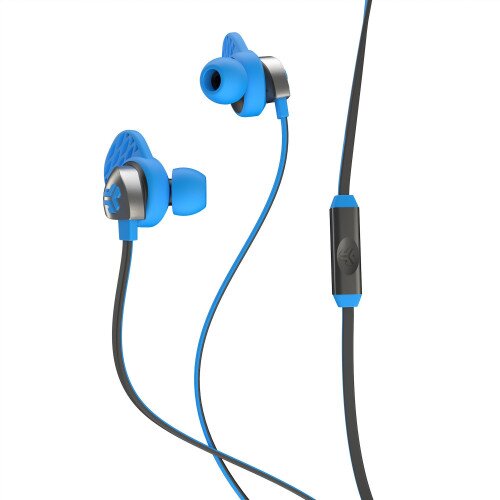 JLab Audio Epic Premium Earbuds - Electric Blue/Graphite