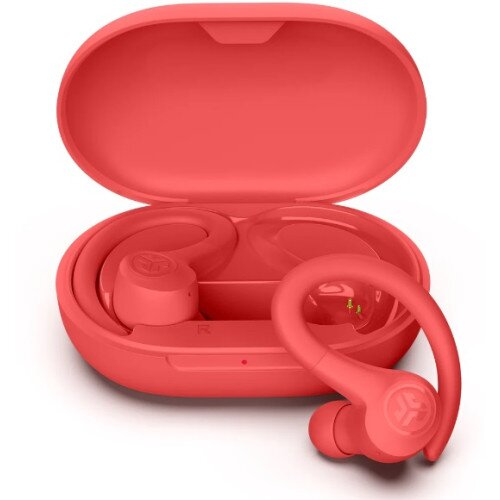 JLab Audio GO Sport+ True Wireless Earbuds - Coral