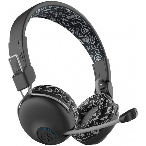 JLab Audio JBuddies Play Wireless Gaming Headset for Kids - Black