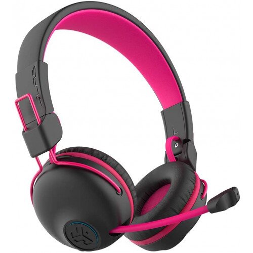 JLab Audio JBuddies Play Wireless Gaming Headset for Kids - Pink